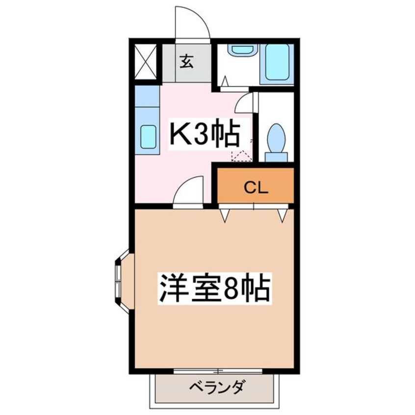 間取図 ホワイト・ぴじょん