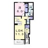 篠ノ井線/松本駅 徒歩38分 1階 築18年 1LDKの間取り