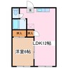 篠ノ井線/松本駅 バス:20分:停歩4分 1階 築27年 1LDKの間取り