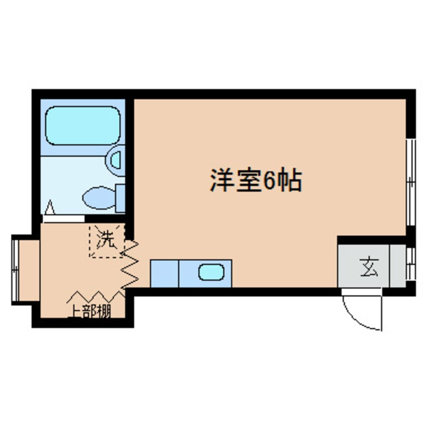 間取図 篠ノ井線/南松本駅 徒歩14分 2階 築30年