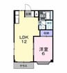 篠ノ井線/松本駅 バス:25分:停歩4分 1階 築30年 1LDKの間取り