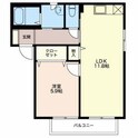 センチュリーコート高宮の間取図