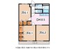 篠ノ井線/松本駅 バス:15分:停歩14分 1階 築22年 3DKの間取り