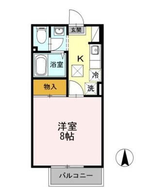 間取図 レヨネール・ＨＯＳＯＮＯ