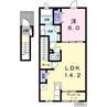 篠ノ井線/村井駅 徒歩32分 2階 築7年 1LDKの間取り