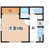 大糸線/島内駅 徒歩15分 2階 築27年 1Kの間取り