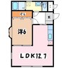 篠ノ井線/松本駅 バス:20分:停歩2分 3階 築18年 1LDKの間取り