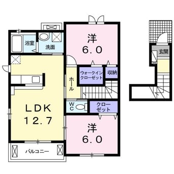 間取図 カーサ・アルバA