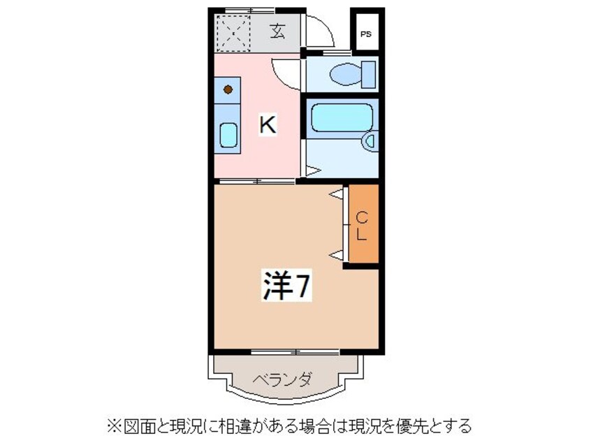 間取図 大糸線/北松本駅 徒歩31分 1階 築30年