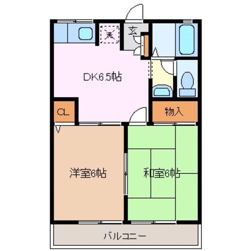 間取図 グリーンコート