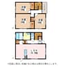 沢村賃貸住宅南棟 3LDKの間取り