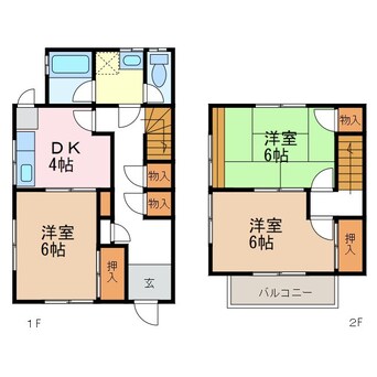 間取図 金井ハウス