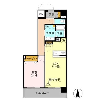 間取図 大糸線/北松本駅 徒歩4分 4階 築5年