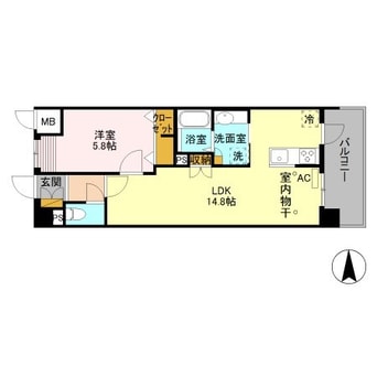 間取図 VILLA　D’EST　OHTE　Ｂ