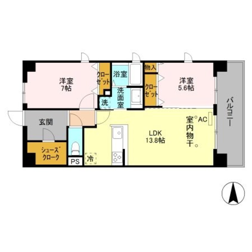 間取図 VILLA　D’EST　OHTE　Ｂ