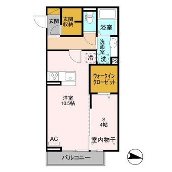 間取図 篠ノ井線/南松本駅 徒歩31分 3階 築5年