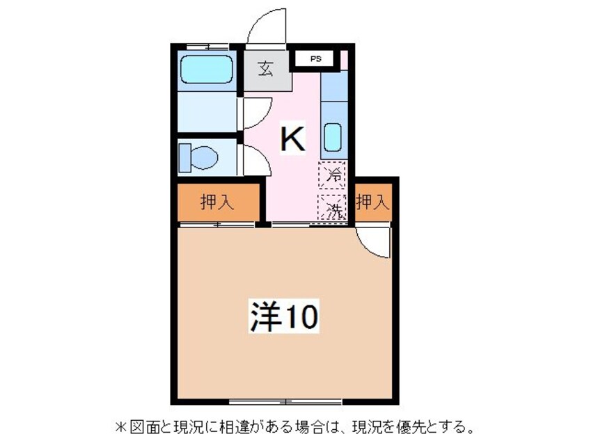 間取図 カワクボハイツＡ