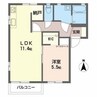 大糸線/北松本駅 バス:15分:停歩3分 1階 築29年 1LDKの間取り