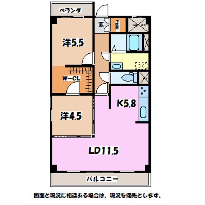 間取図 サンビューレ