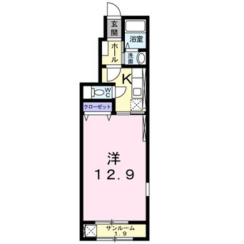 間取図 アルピコ交通上高地線/渚駅 徒歩10分 1階 築4年