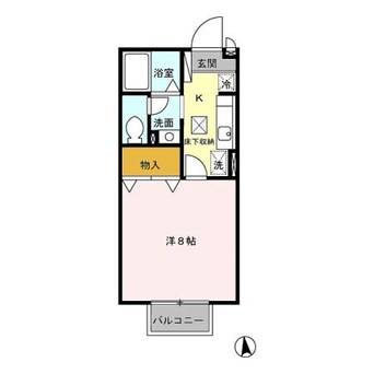 間取図 サニーコート・村井