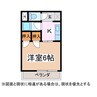カサ・アサマ 1Kの間取り