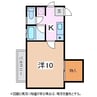 大糸線/松本駅 徒歩30分 1階 築46年 1Kの間取り