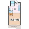 篠ノ井線/松本駅 徒歩60分 1階 築24年 1Kの間取り