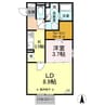 大糸線/北松本駅 徒歩55分 1階 築3年 1LDKの間取り
