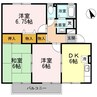 篠ノ井線/松本駅 バス:15分:停歩5分 2階 築28年 3DKの間取り