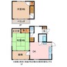 大糸線/島内駅 徒歩16分 1階 築54年 2DKの間取り