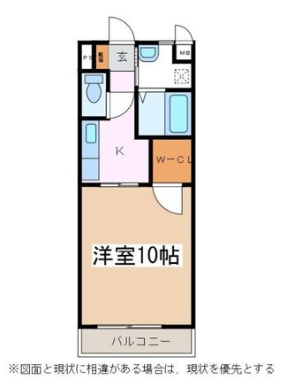 間取図 アルピコ交通上高地線/渚駅 徒歩14分 1階 築2年