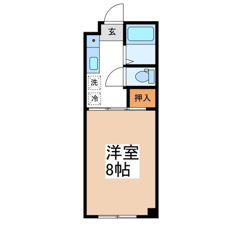 間取図 光コーポ