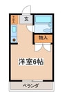 大糸線/北松本駅 徒歩36分 3階 築41年 1Rの間取り