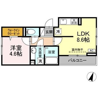 間取図 大糸線/松本駅 徒歩9分 2階 1年未満