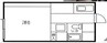 大糸線/松本駅 徒歩31分 2階 築35年 1Kの間取り