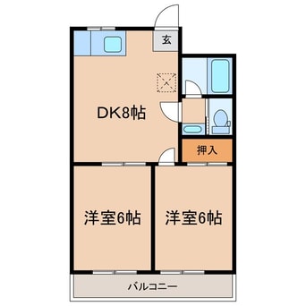 間取図 ヴィラ元町I