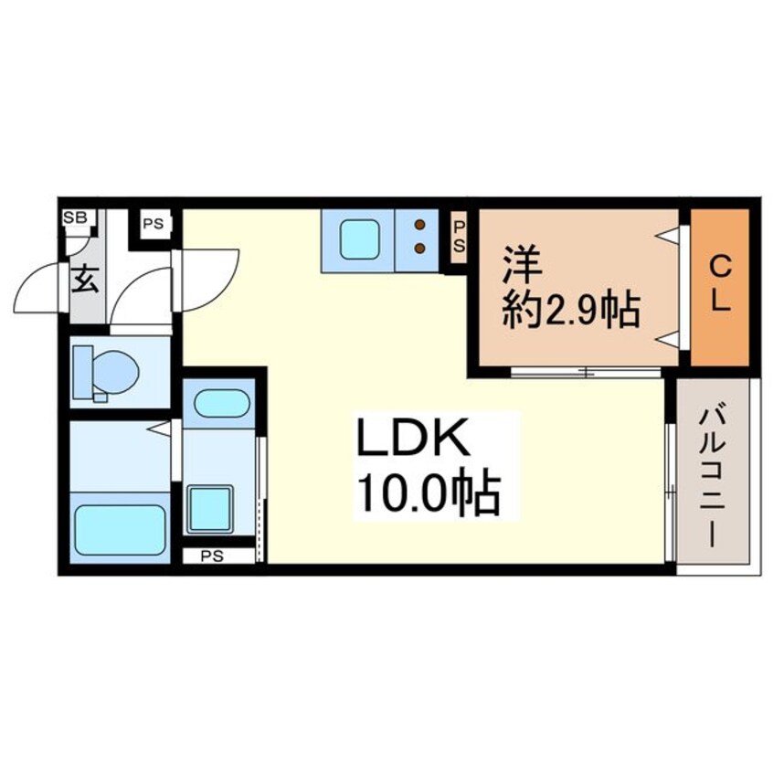 間取図 Jack yokota II