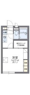 篠ノ井線/松本駅 バス:20分:停歩9分 1階 築18年 1Kの間取り