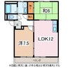 篠ノ井線/平田駅 徒歩36分 1階 築24年 2LDKの間取り