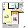 篠ノ井線/南松本駅 徒歩21分 2階 建築中 1LDKの間取り