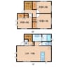 グリーンパーク　D棟 3LDKの間取り