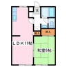 アルピコ交通上高地線/波田駅 徒歩8分 1階 築31年 1LDKの間取り