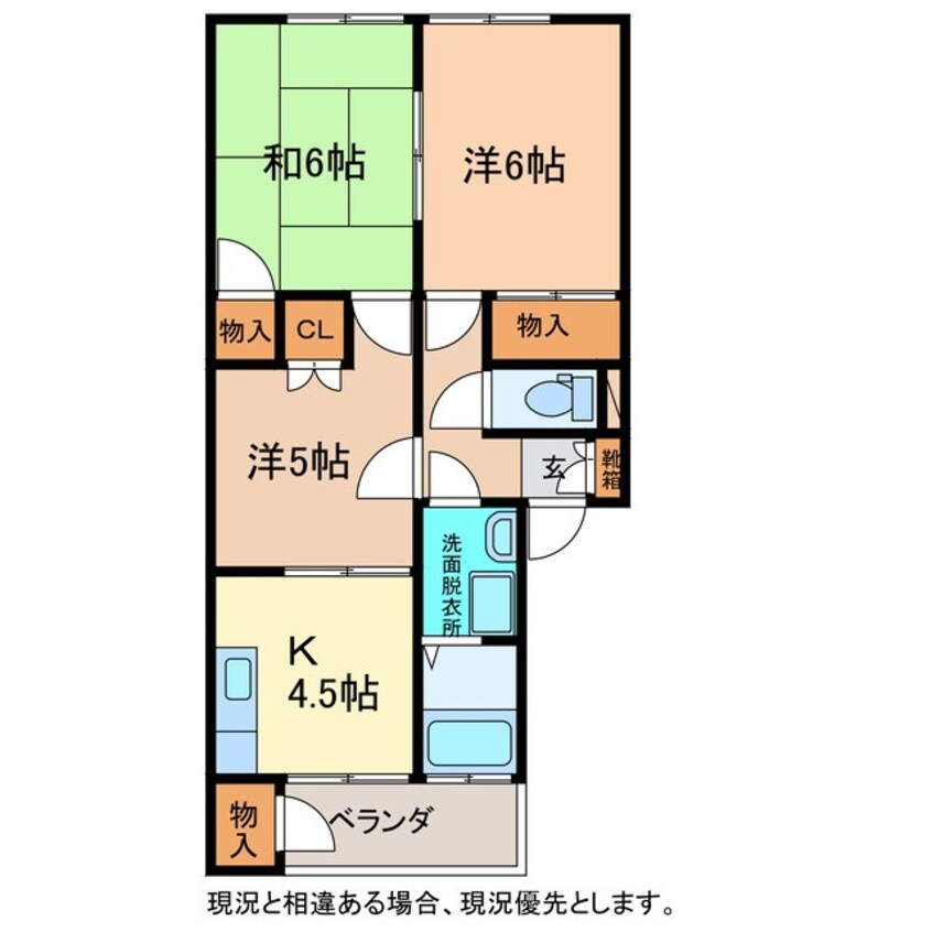 間取図 グランフォーレＴ・Ｔ・Ｋ