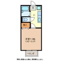 パルキタハラB棟の間取図