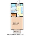 パルキタハラB棟の間取図