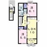 フォーピュアーIII 2LDKの間取り