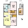 さくら荘 2LDKの間取り