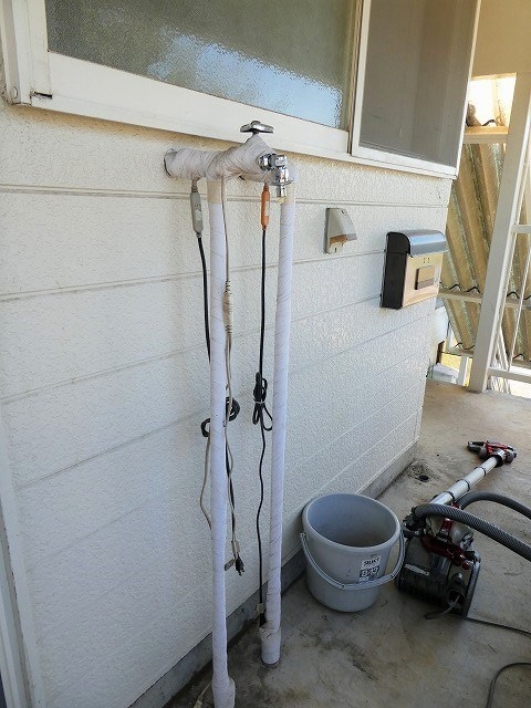 洗濯機置き場 三田アパート