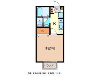 間取図 レザン長者